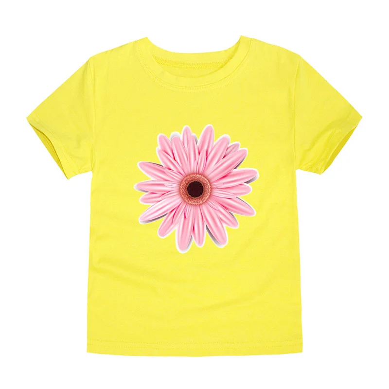 Girls' Floral Cotton Summer Shirt — Image 8