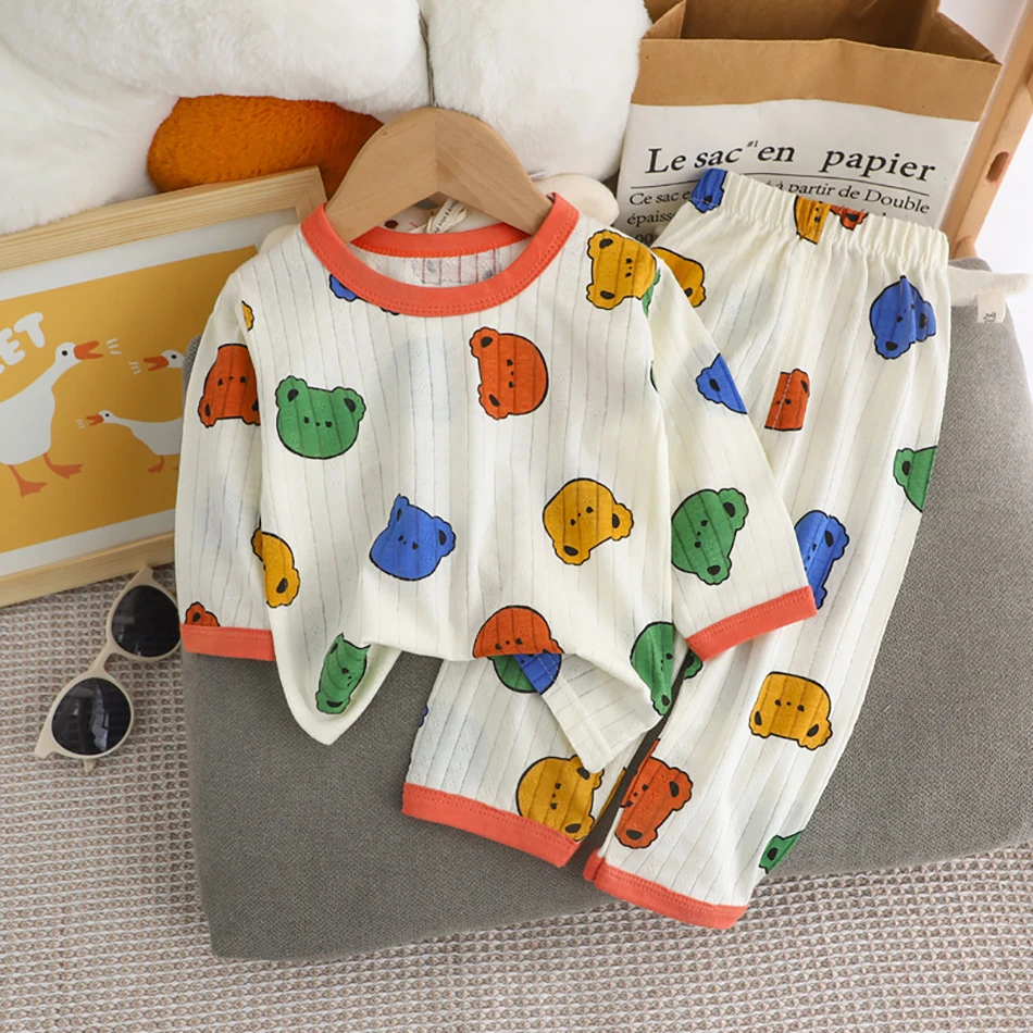 Kids' Long Sleeve Winter Pajamas — Image 14