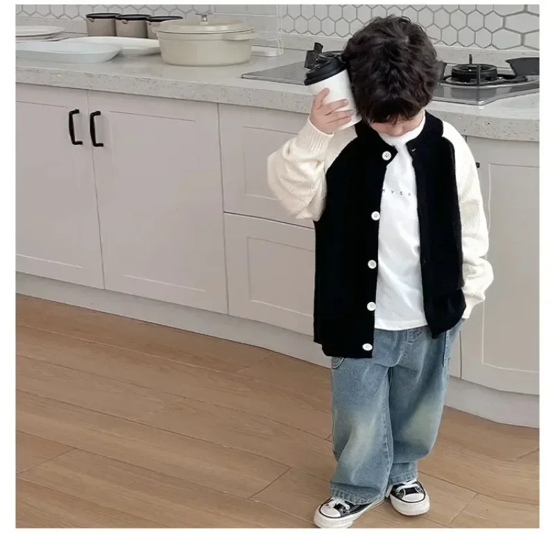 Kids' Solid Autumn Pants — Image 12