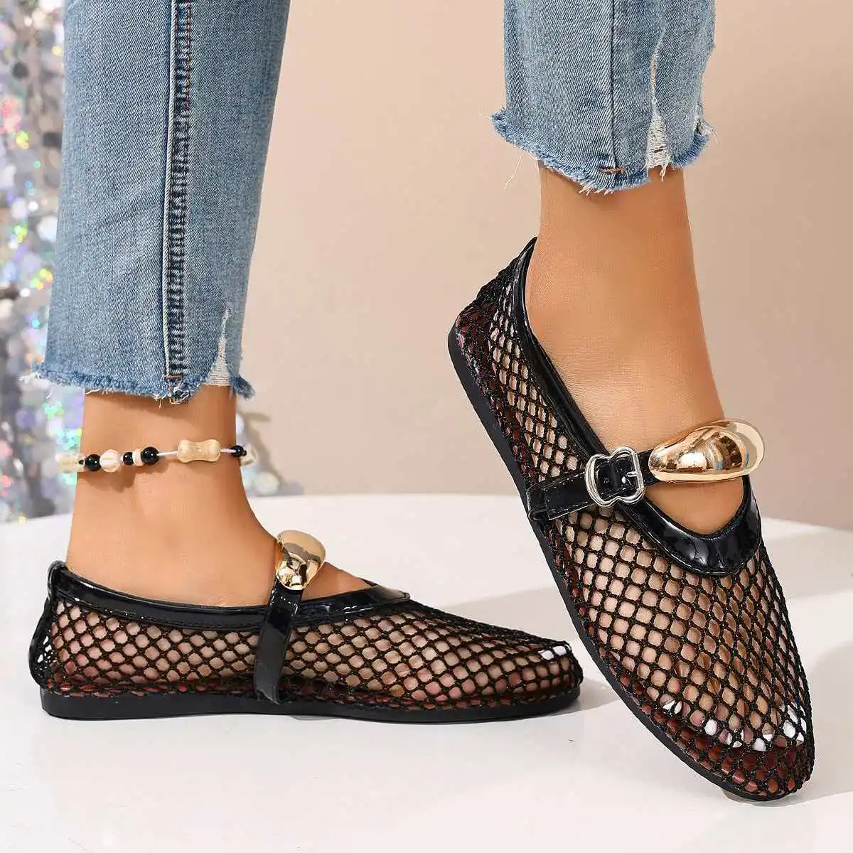 Black With Buckle