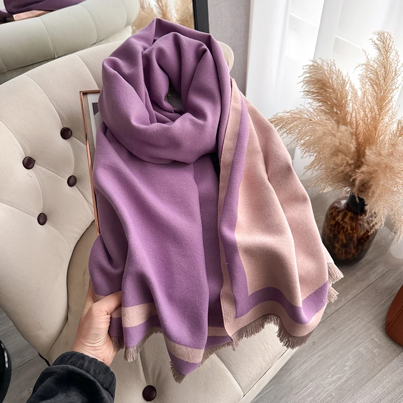 Warm Solid Scarf — Image 10