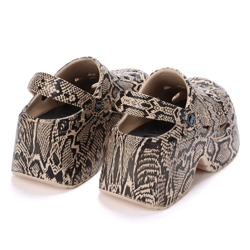 Thick Leopard Print Heels — Image 21