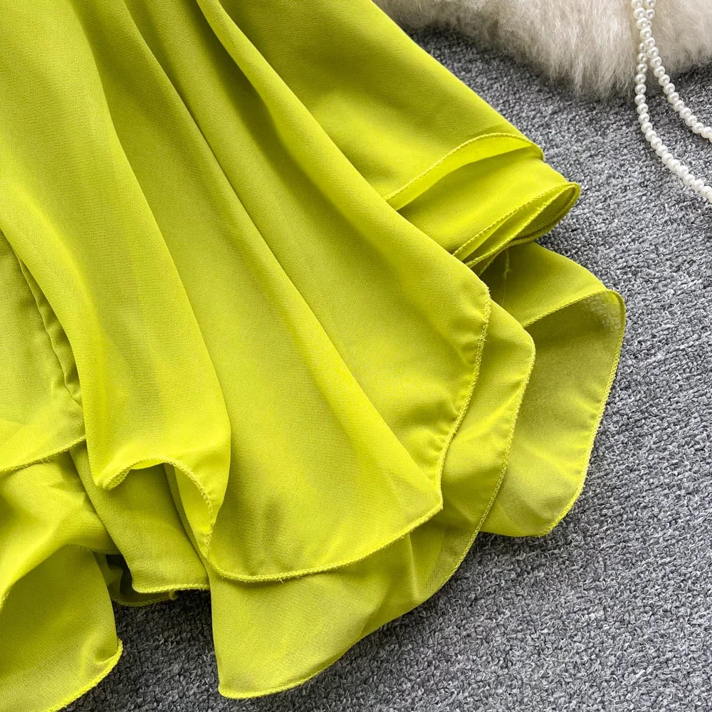 Sleeveless Ruffled Summer Crop Top — Image 16