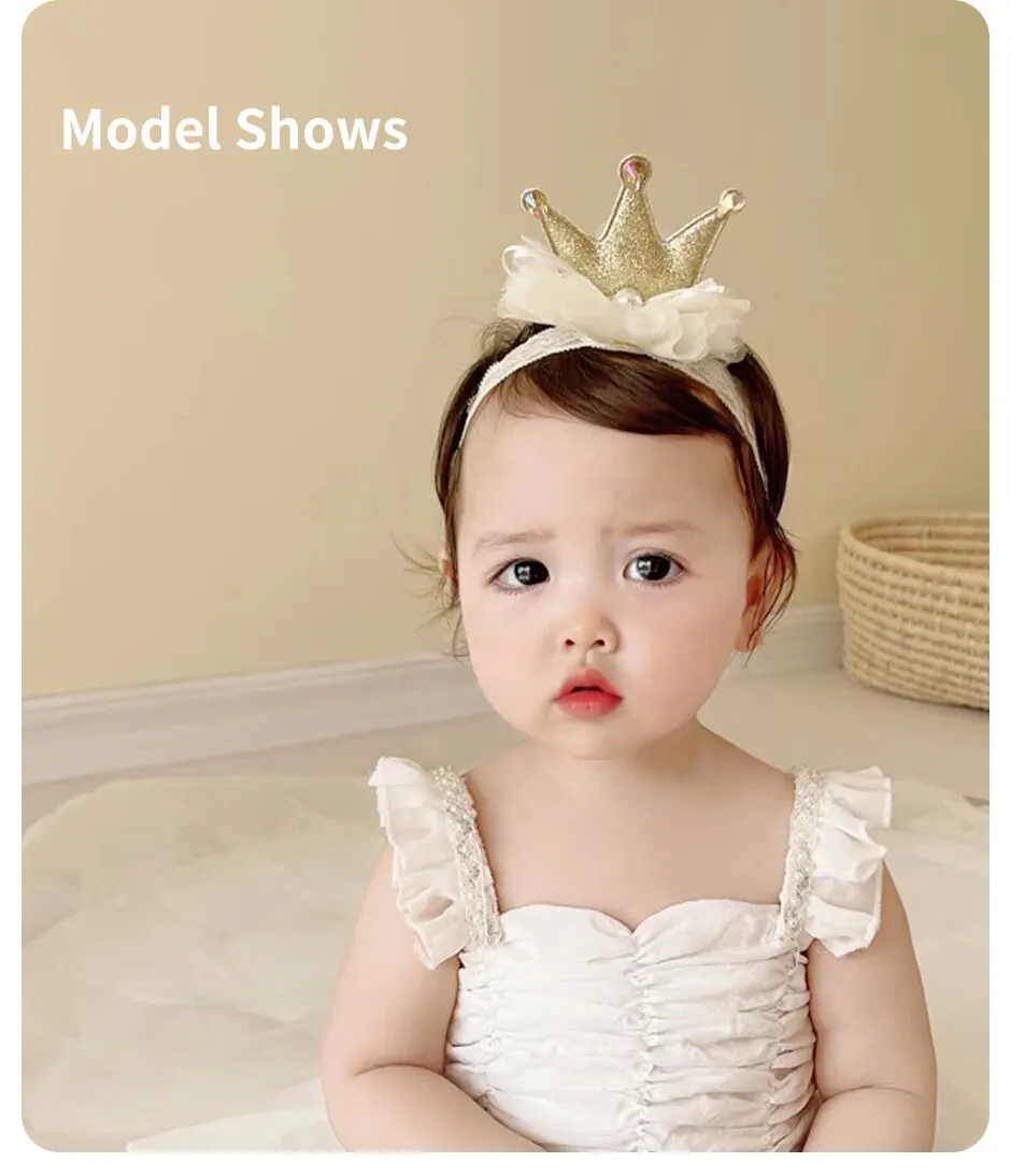 Newborn 2-Piece Lace Headband Set — Image 18