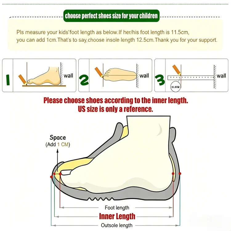 Girls' Lightweight Thick Sneakers — Image 4