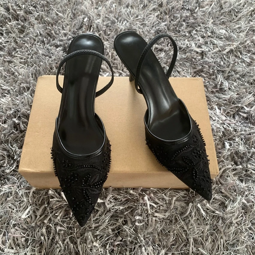 Embroidered High Heels — Image 2