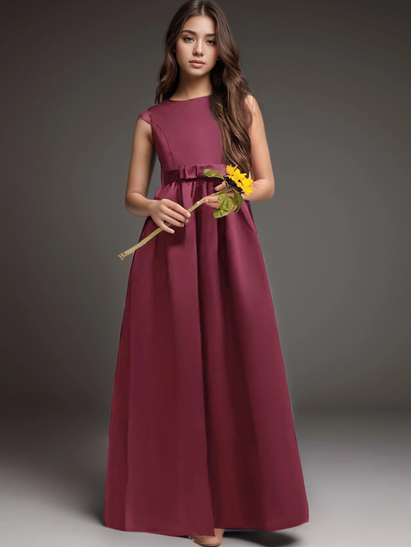 Girls' Open-Back Formal Dress — Image 14