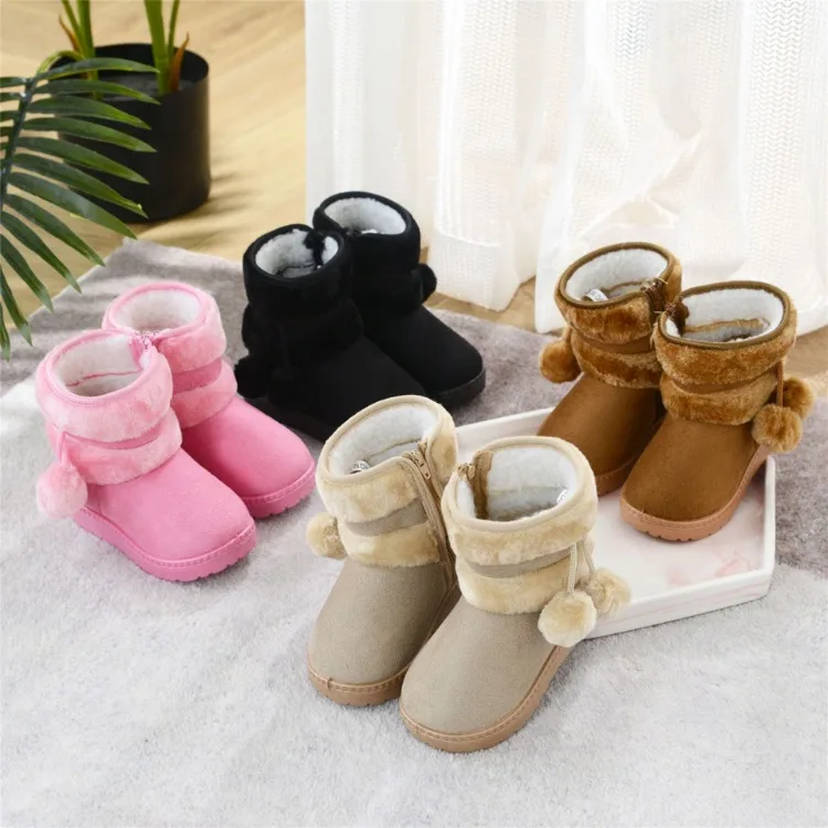 Girls' Thick Warm Boots — Image 9