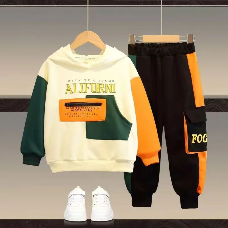 Boys' 2-Piece Hooded Autumn Set — Image 9