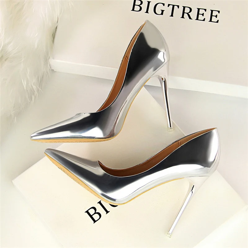 Leather High Heels — Image 24