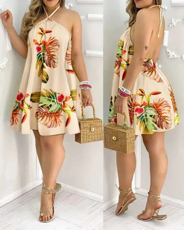 Halter Mini Dress — Image 12