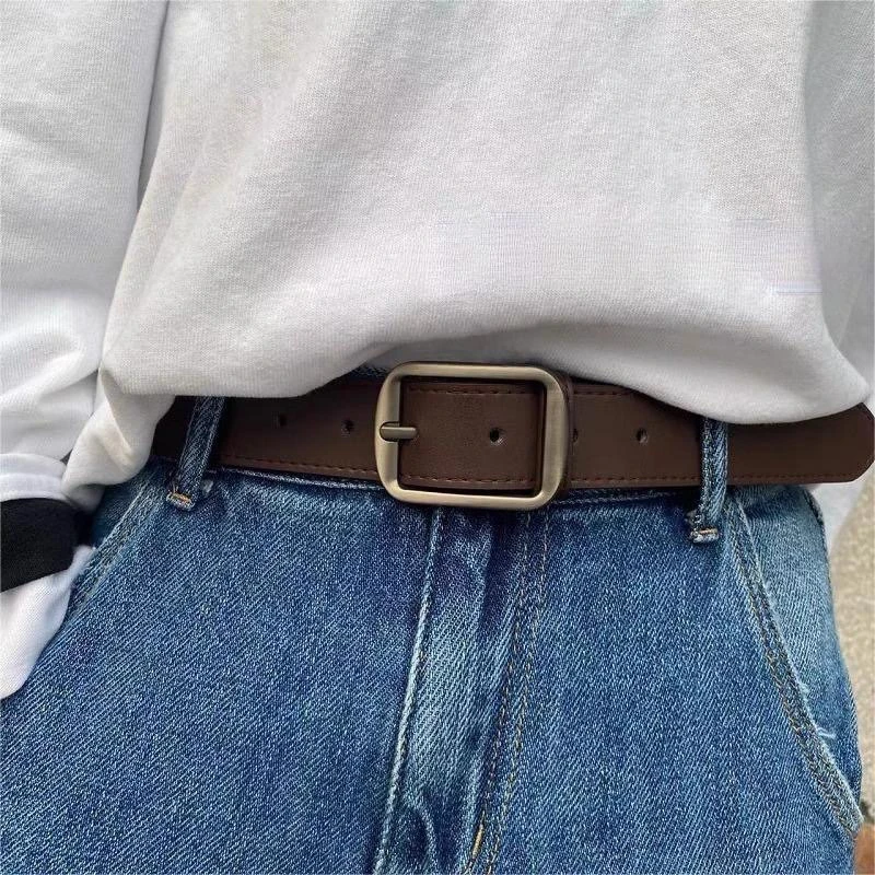 Vintage Faux Leather Belt — Image 7