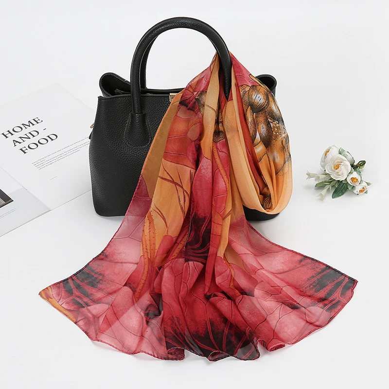 Lightweight Chiffon Scarf — Image 8