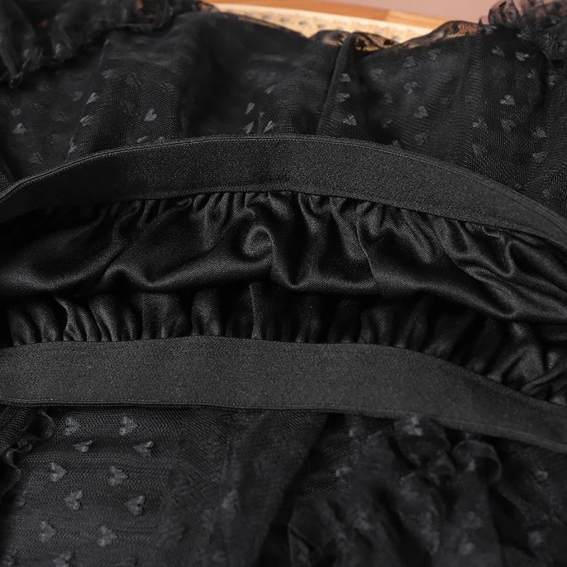 Mesh High-Waisted Skirt — Image 57