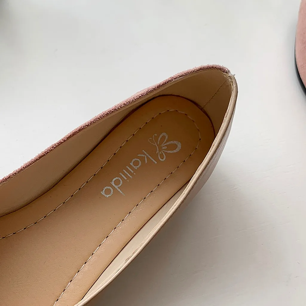 Solid Pointed-Toe Shoes — Image 17