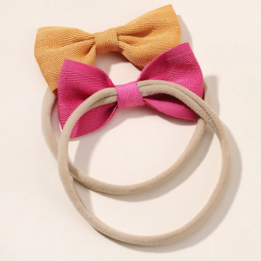 Baby 5-Piece Solid Set with Bow — Image 38