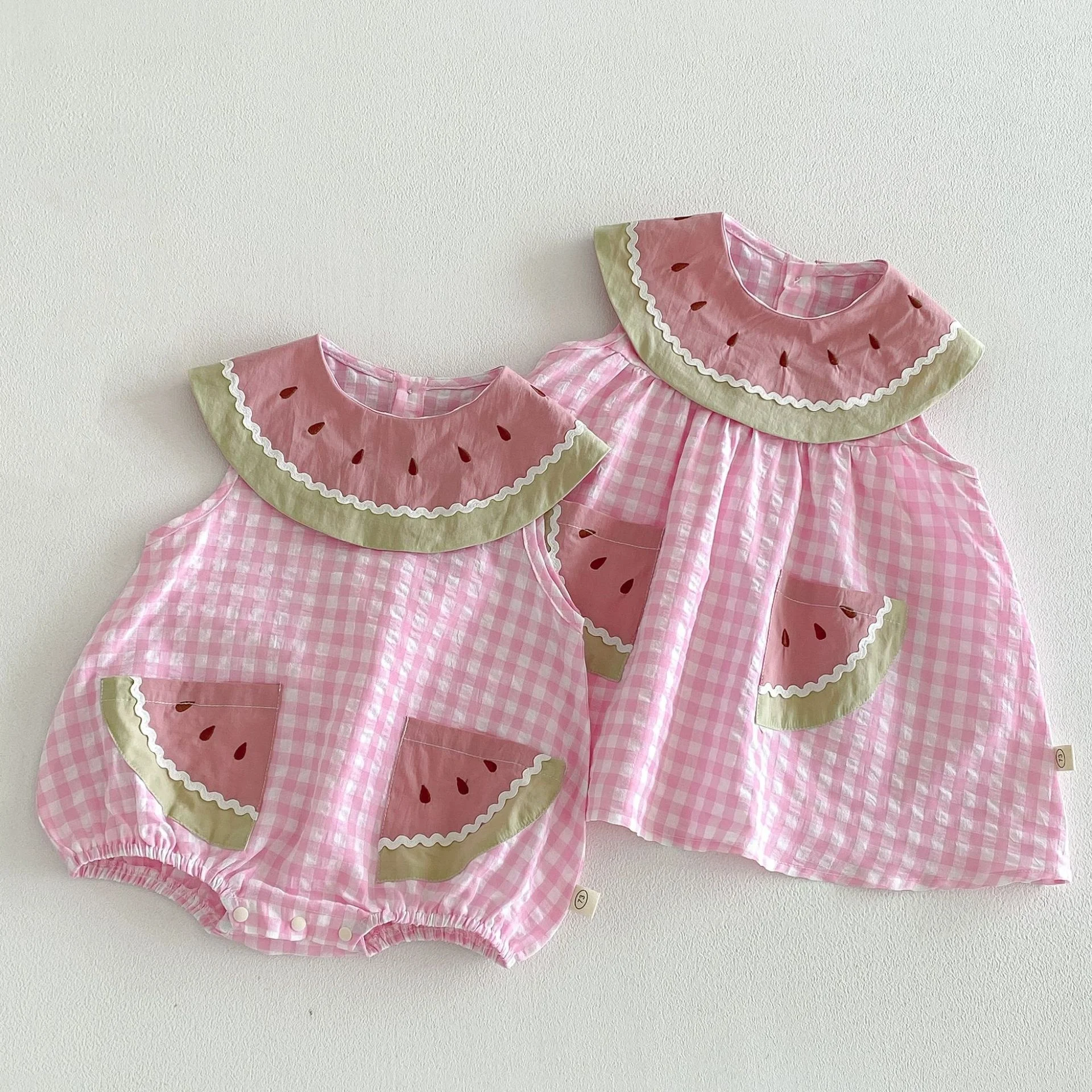 Kids' Plaid Summer Dress