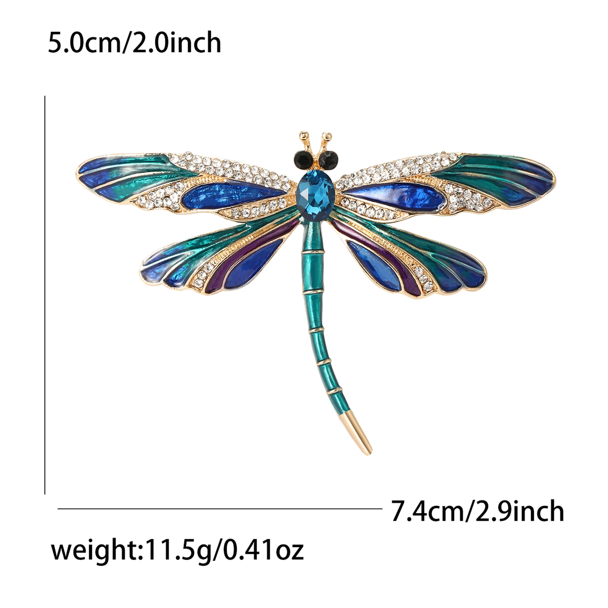 Rhinestone Brooch — Image 5
