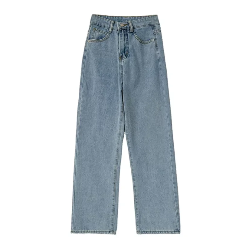 Vintage Autumn Straight Denim Pants — Image 7