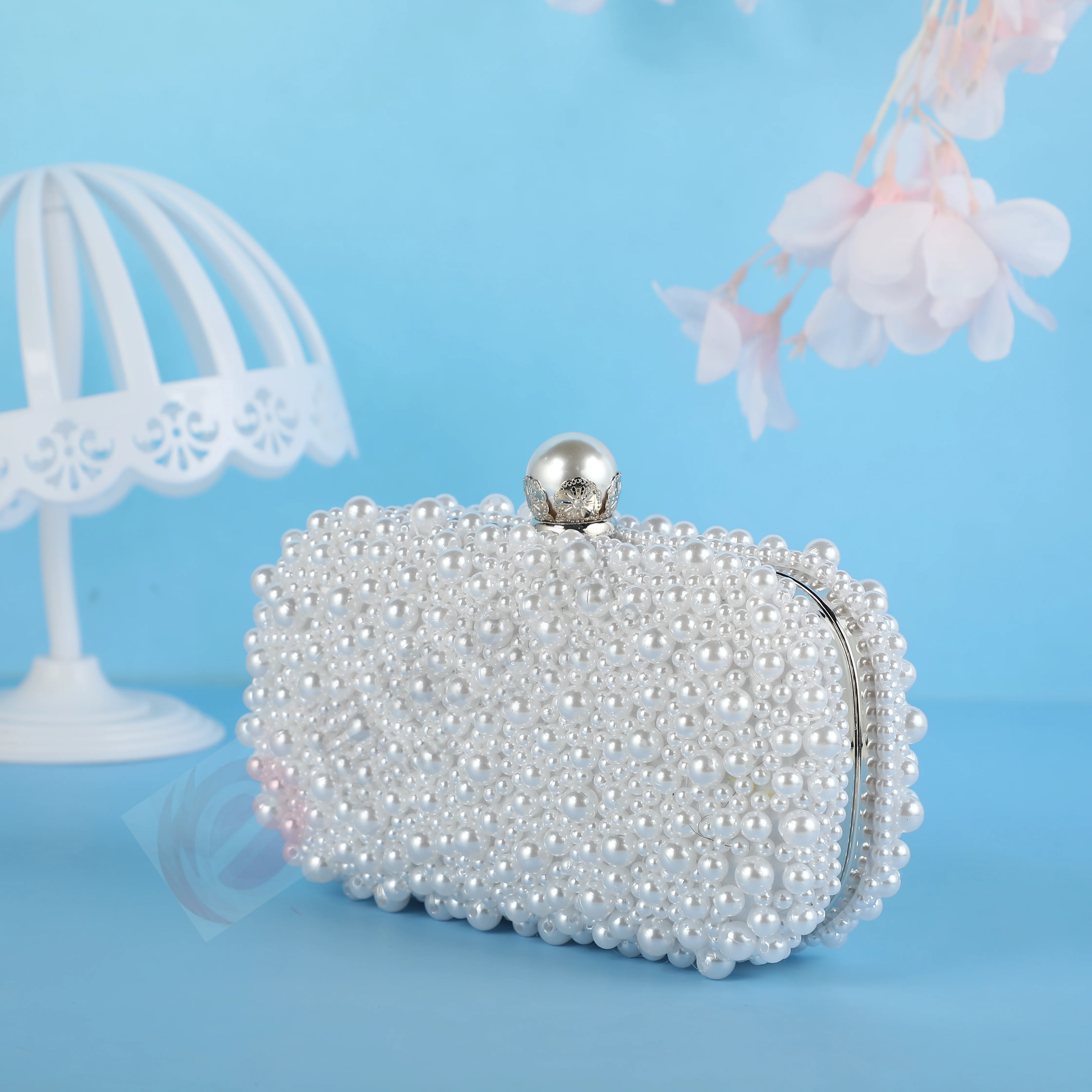 Handmade Shoulder Bag with Chain — Image 6