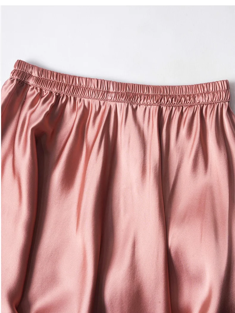 Silk Pleated Skirt — Image 5