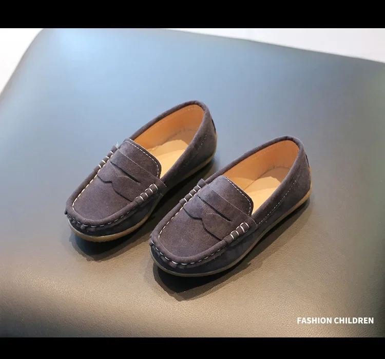 Boys' Solid Leather Shoes — Image 11