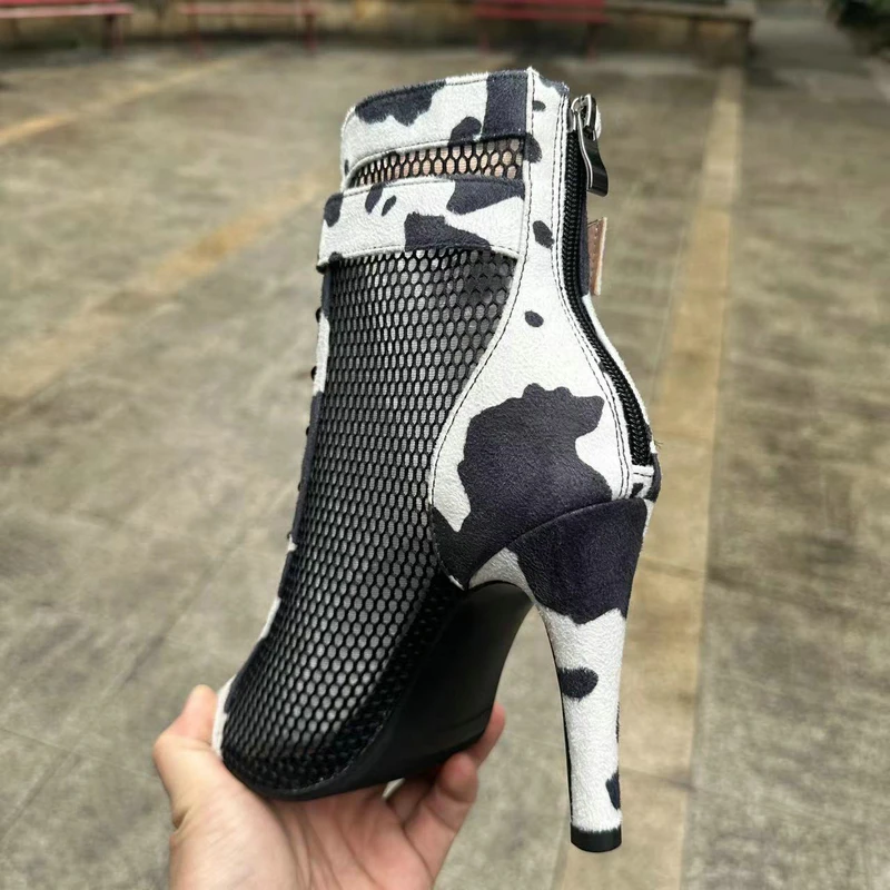 Mesh Summer High Heels — Image 58