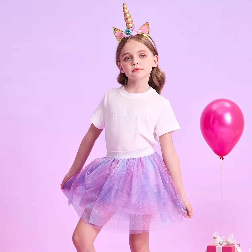 Girls' Mesh Mini Skirt — Image 8