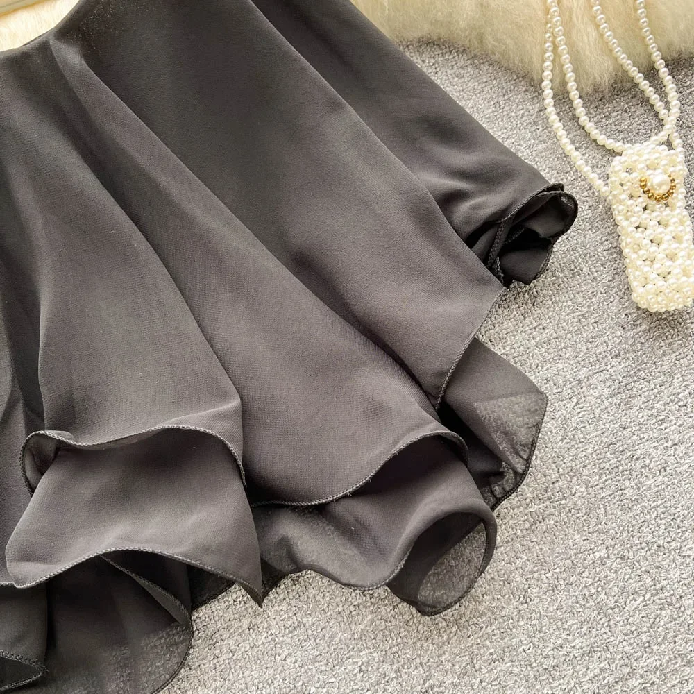 Sleeveless Ruffled Summer Crop Top — Image 22