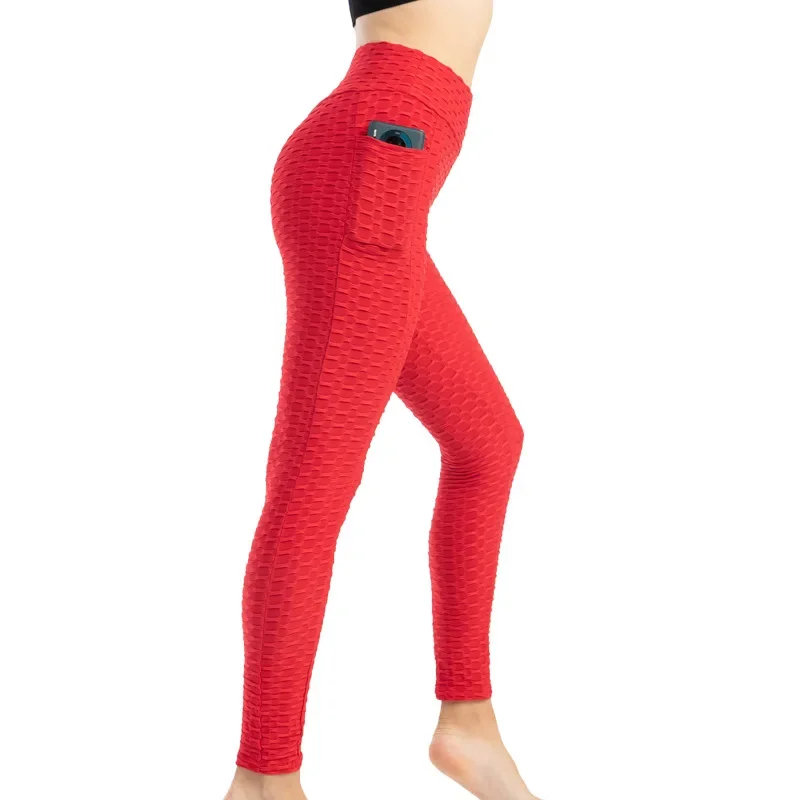 Stretchy Gym Leggings with Pocket — Image 62