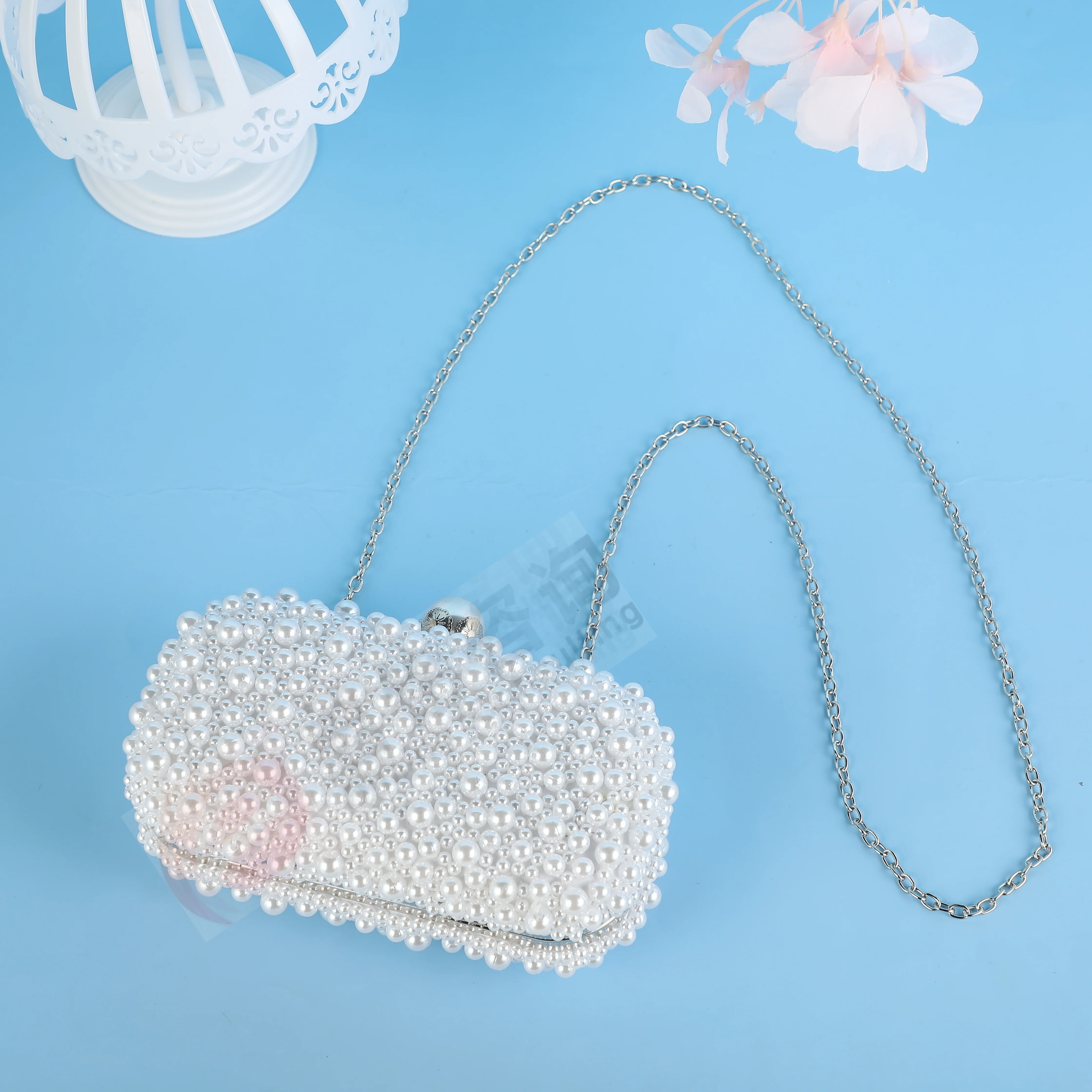Handmade Shoulder Bag with Chain — Image 7