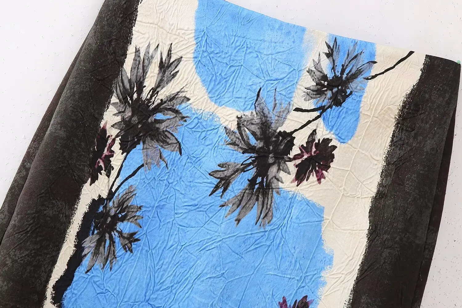 Spring Long Skirt with Zipper — Image 10