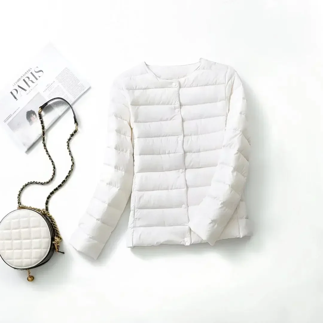 V-Neck Down Jacket — Image 16