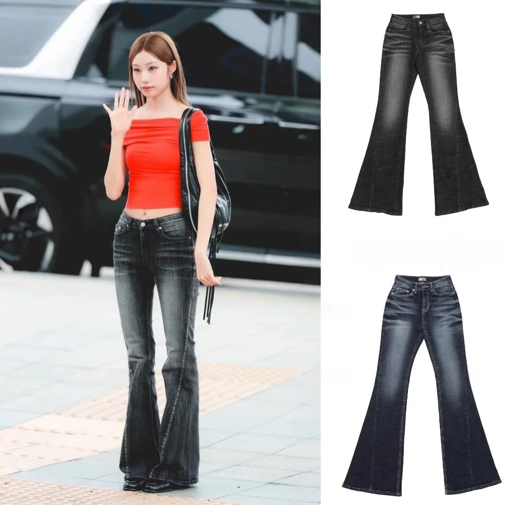 Vintage High-Waisted Jeans — Image 10