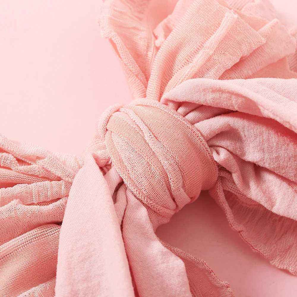 Newborn Nylon Hair Accessory with Bow — Image 5