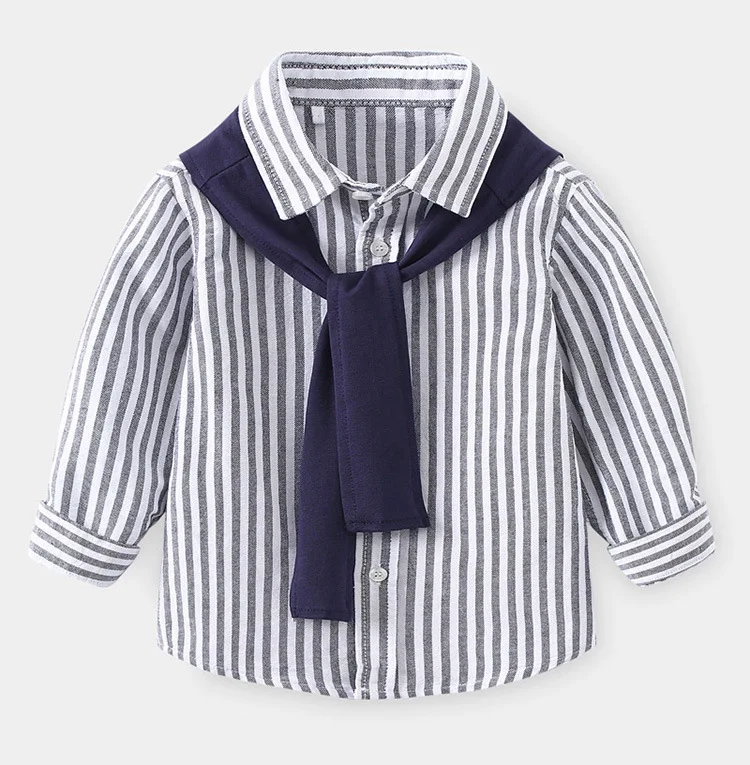 Baby Casual Striped Shirt — Image 5