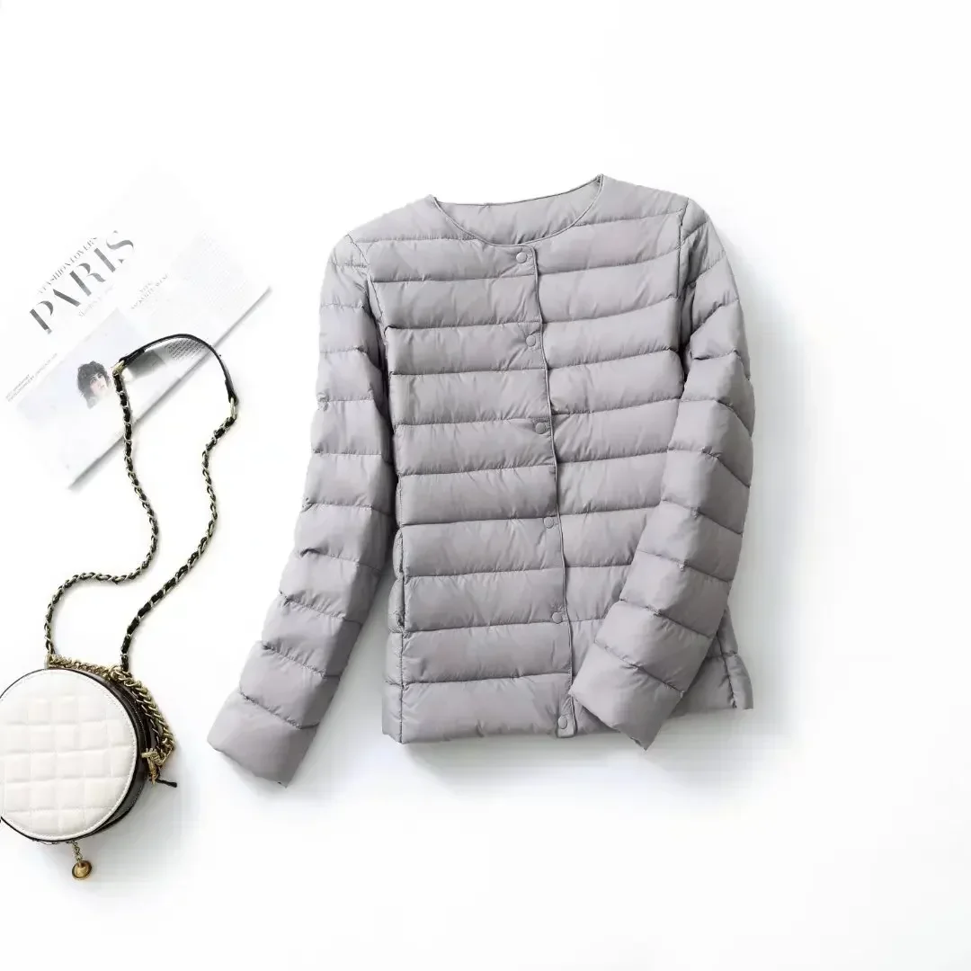 V-Neck Down Jacket — Image 18