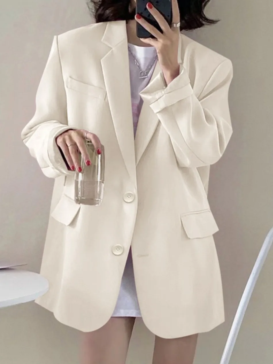 Korean-Style Solid Summer Jacket