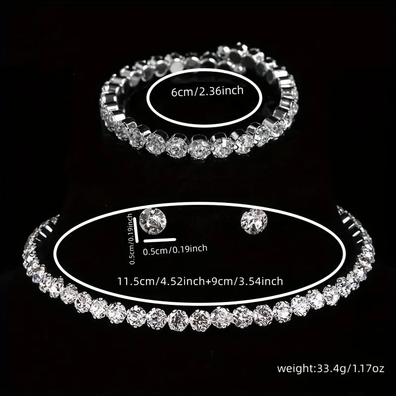 Crystal Round Jewelry Set — Image 12