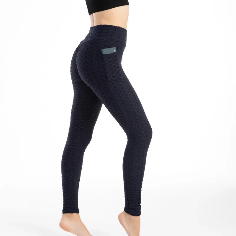 Stretchy Gym Leggings with Pocket — Image 22