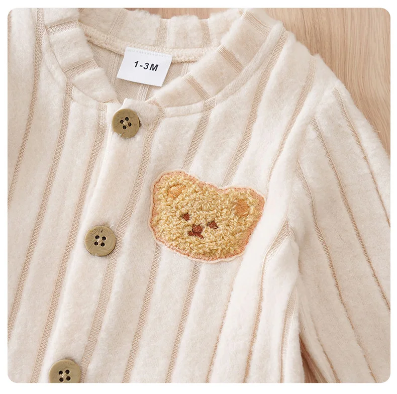 Baby Winter Romper with Buttons — Image 12