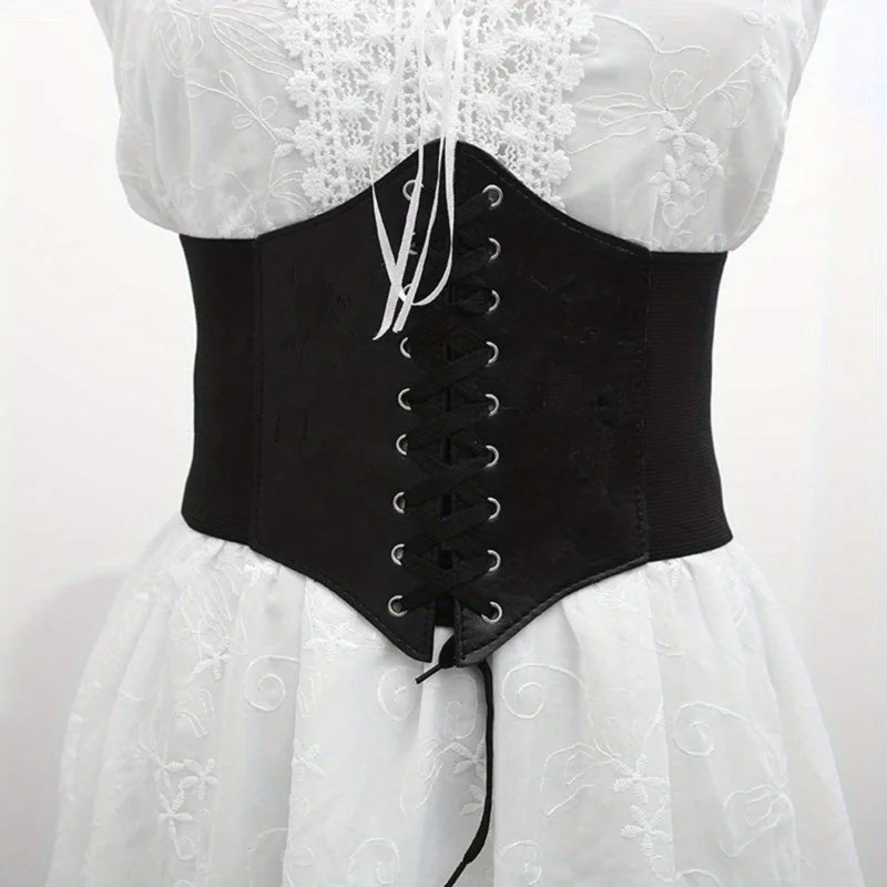 Punk Faux Leather Belt — Image 17
