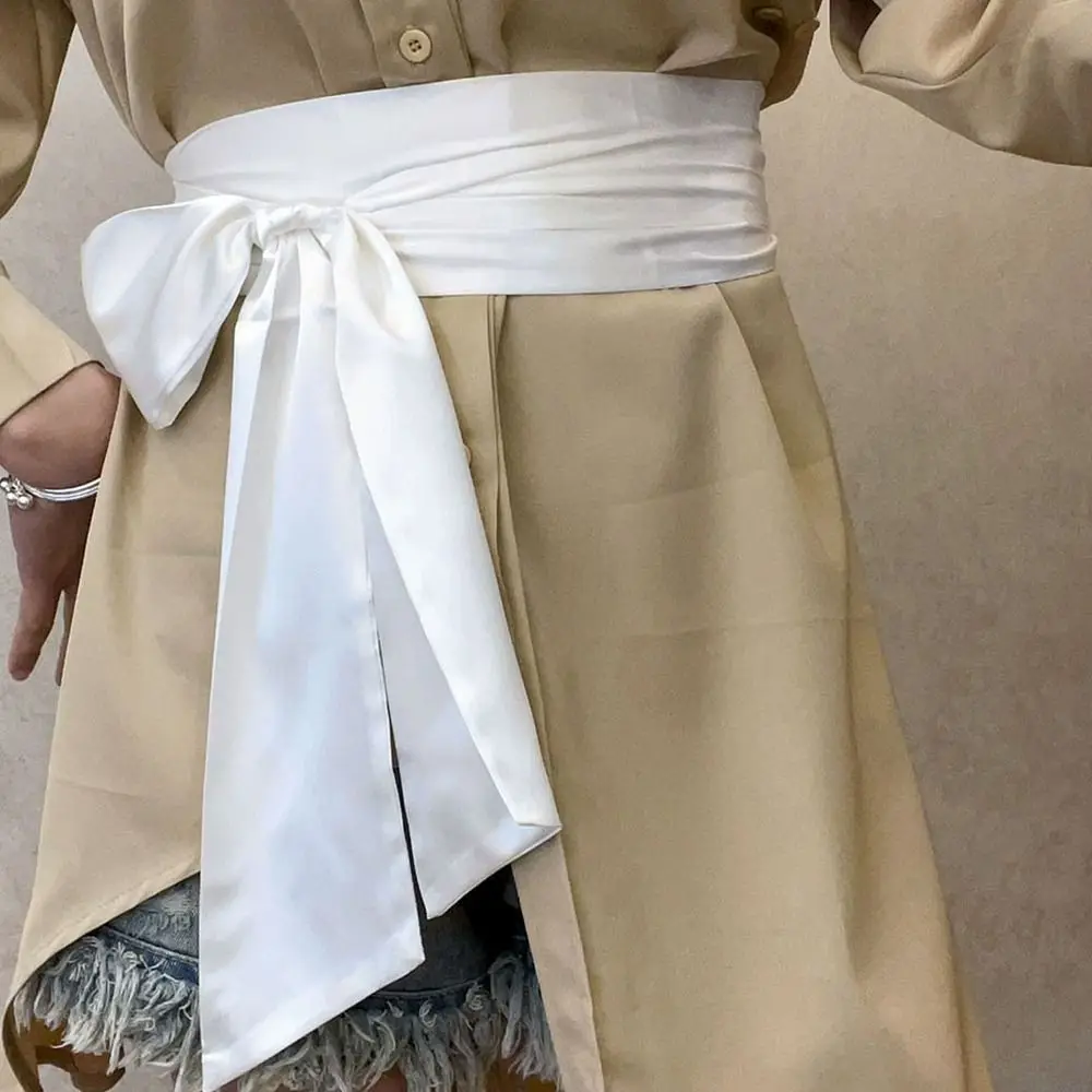 حزام ساتان بفيونكة — صورة 8