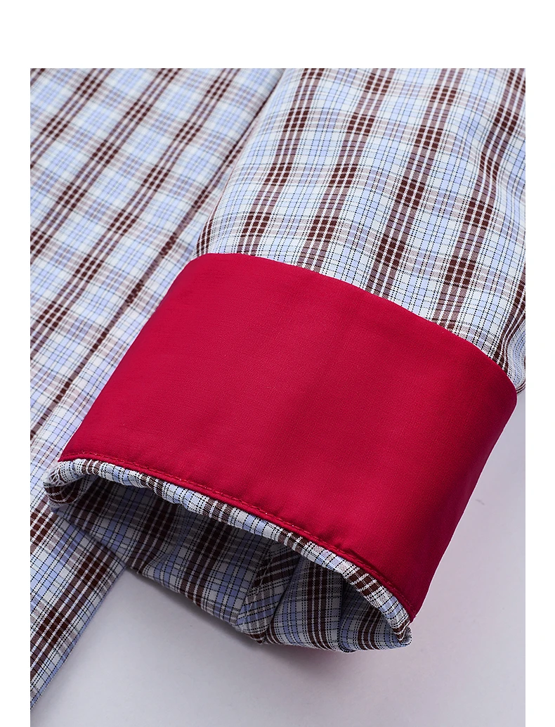 Plaid Spring Formal Shirt — Image 20
