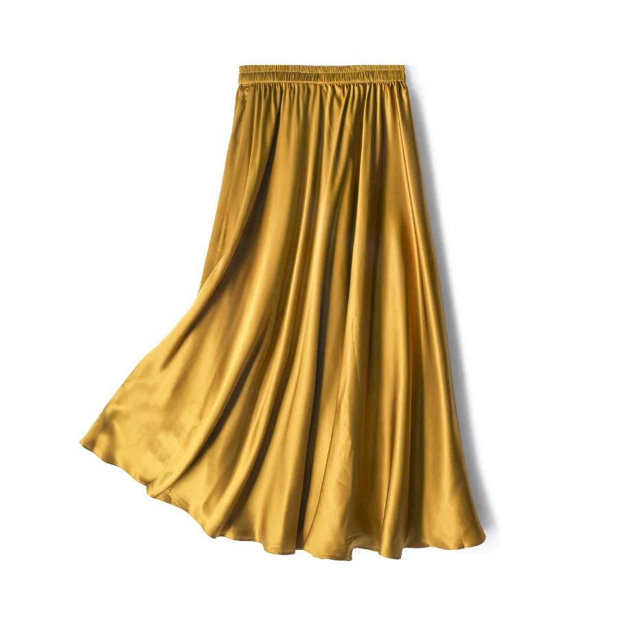 Silk Pleated Skirt — Image 13