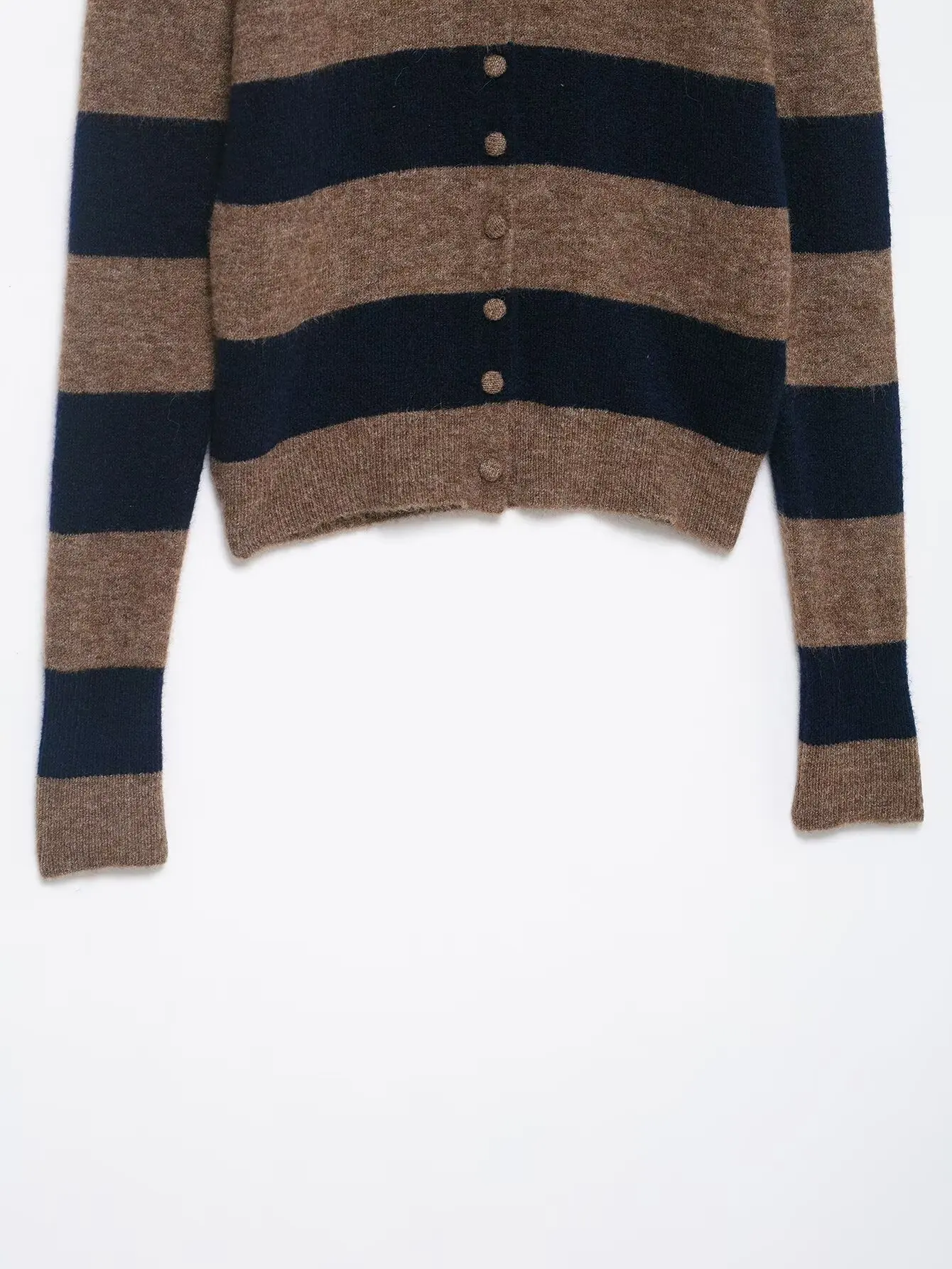 Striped Knitted Cardigan — Image 8