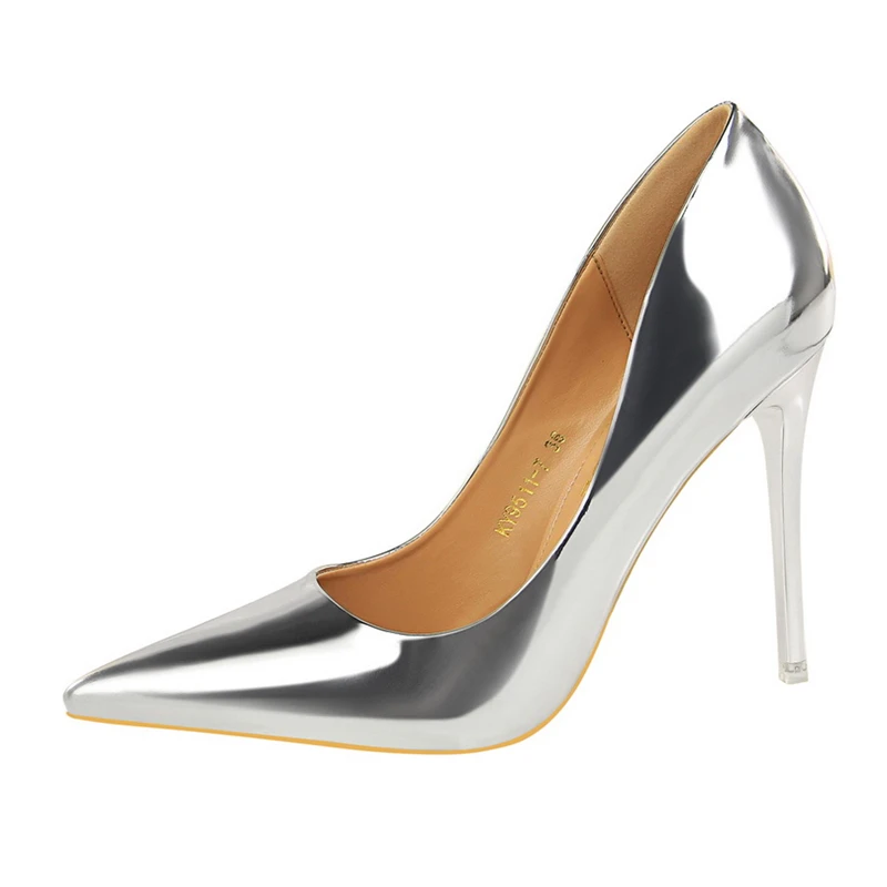 Leather High Heels — Image 15