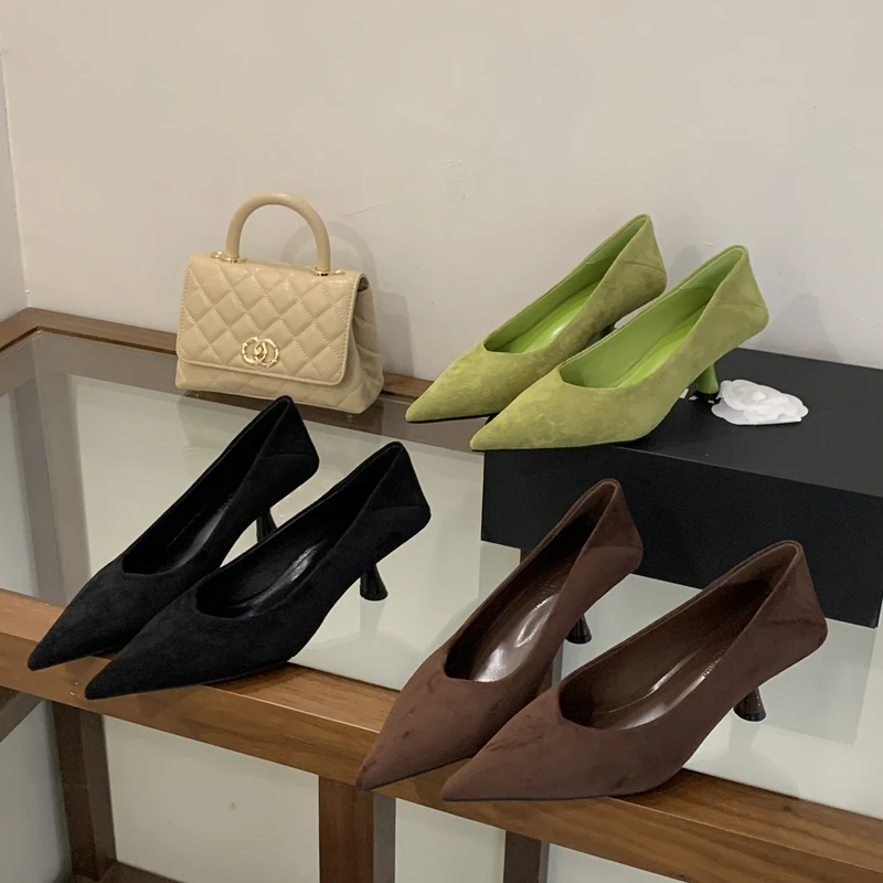 Elegant Pointed-Toe High-Heel Shoes — Image 19