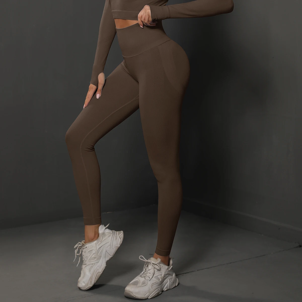 Seamless High-Waisted Leggings — Image 36