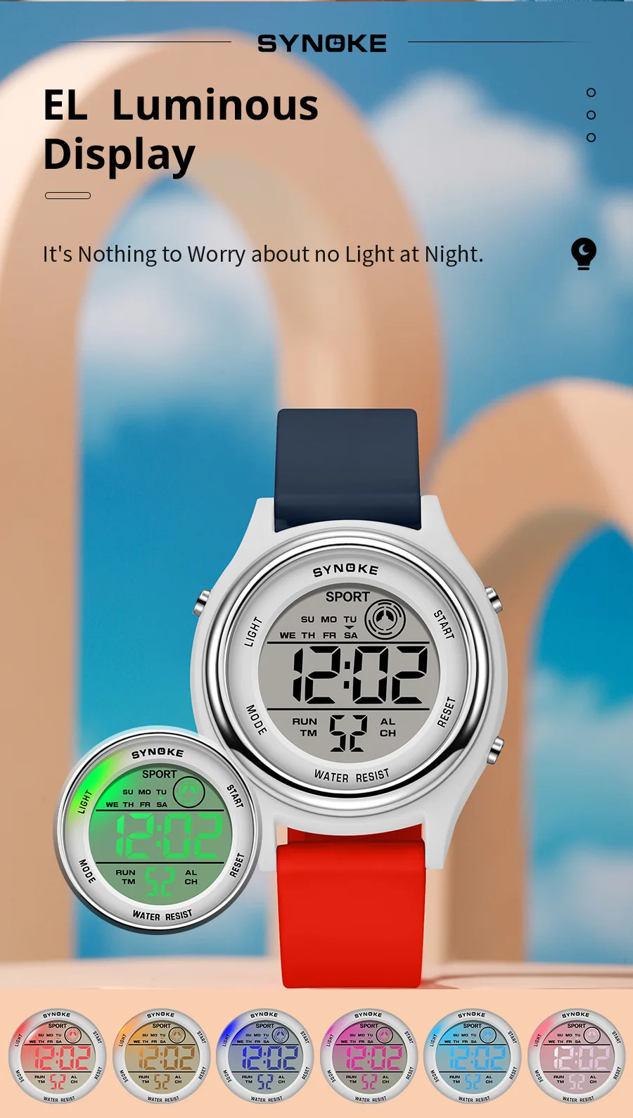 Kids' Water-Resistant Watch — Image 11